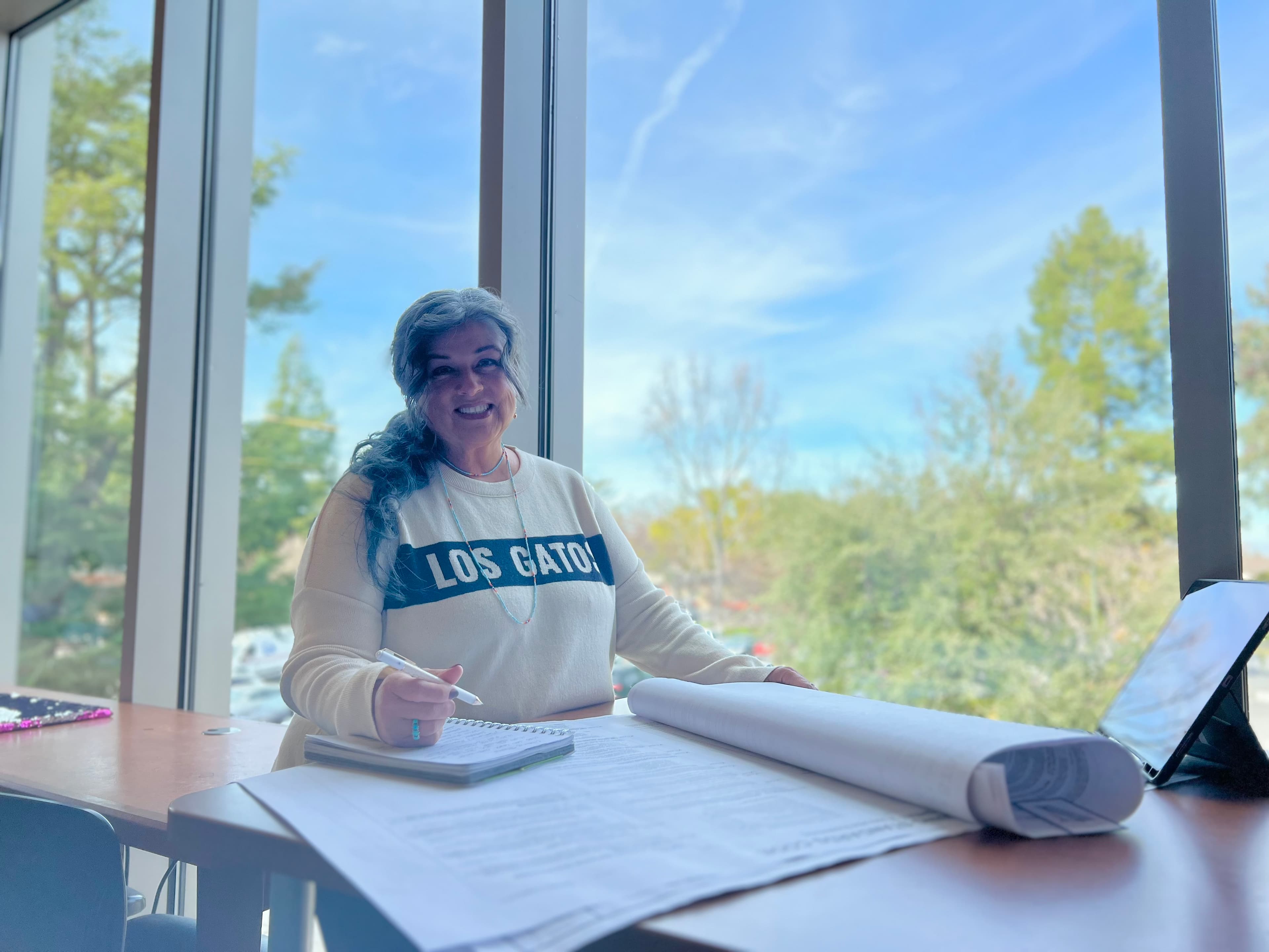 Faith Mackarness at work